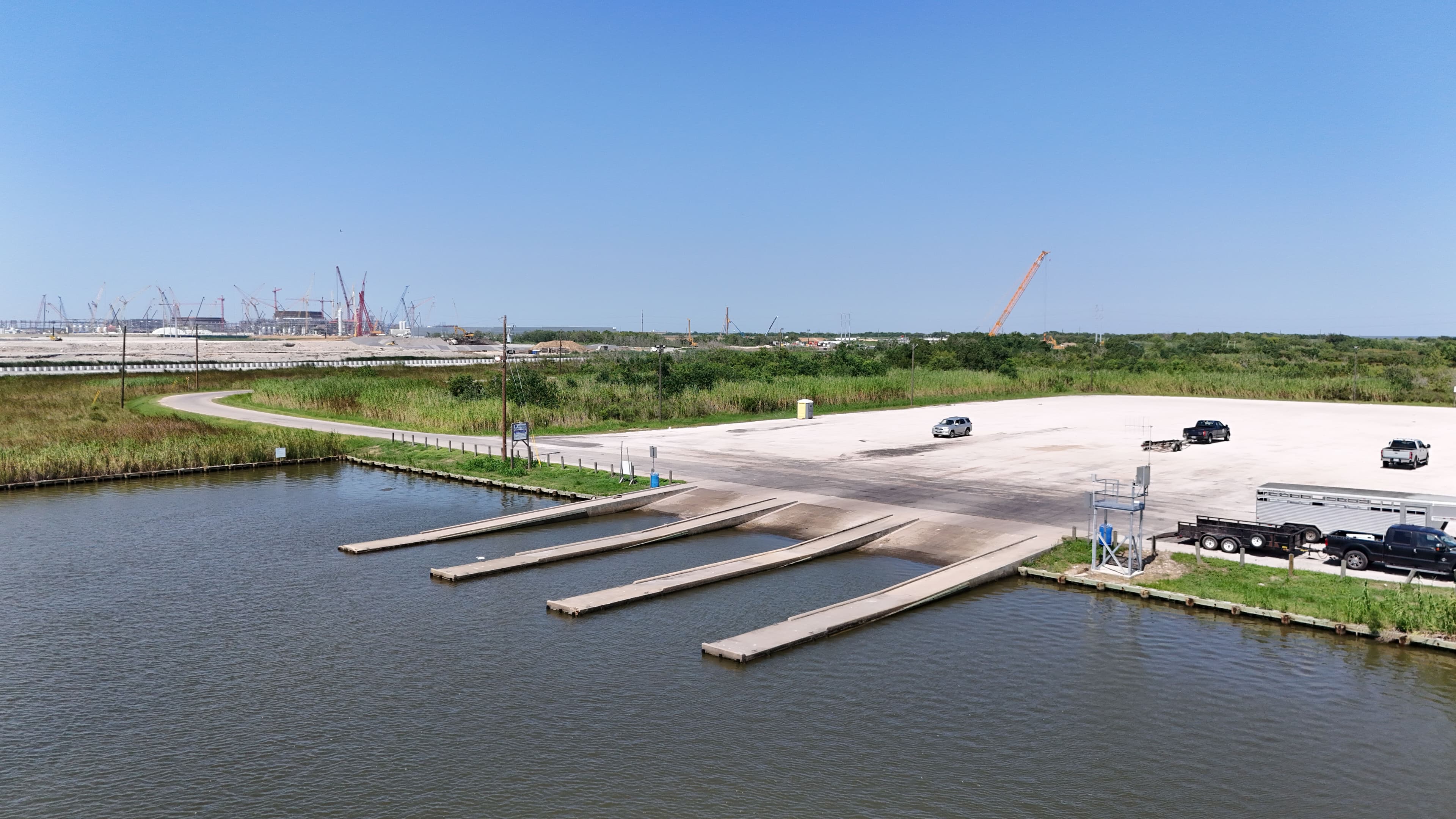 Parking Lot, Road, and Boat Ramp Restoration at Keith Lake