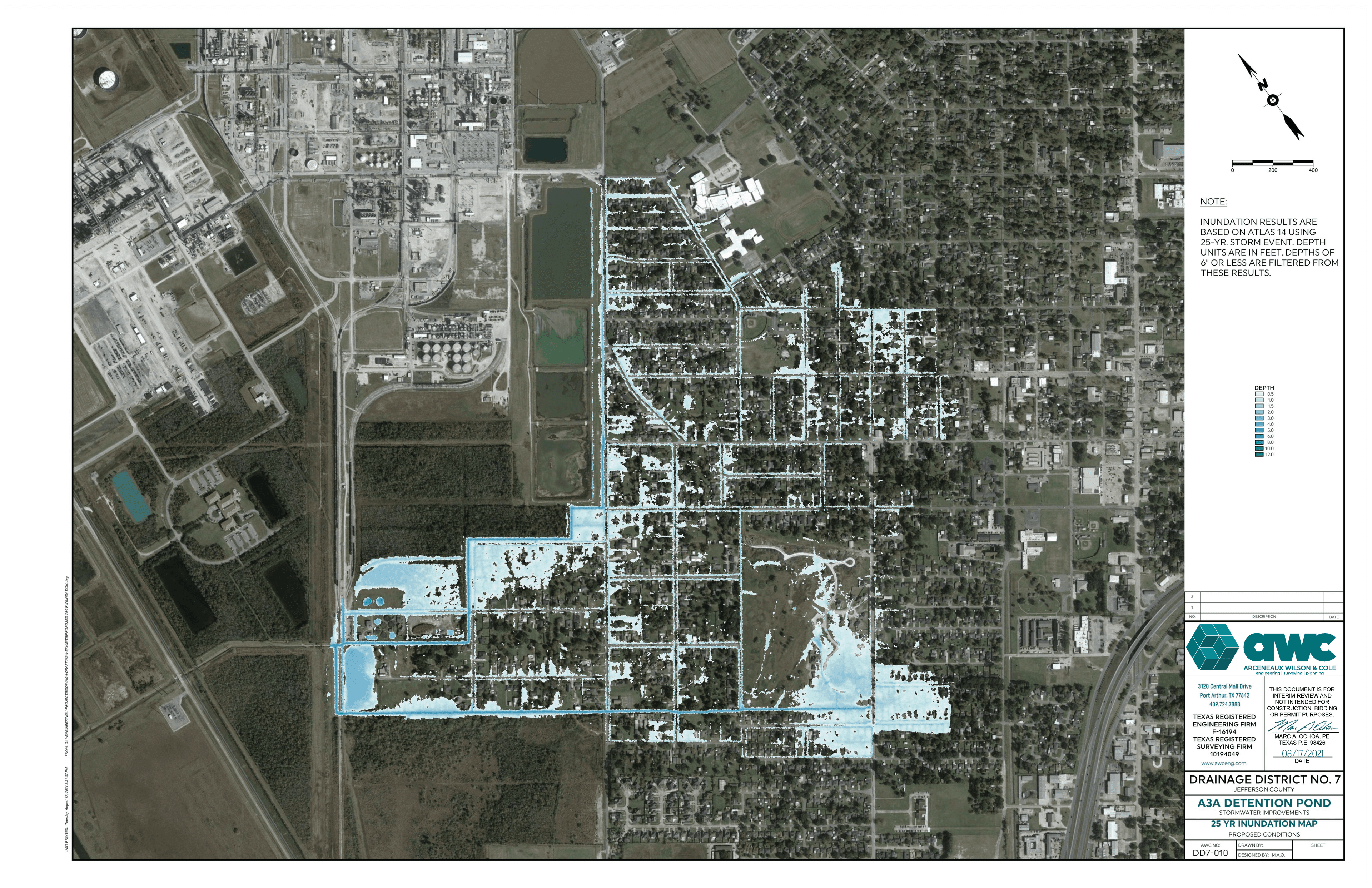 A3A Detention Drainage Analysis