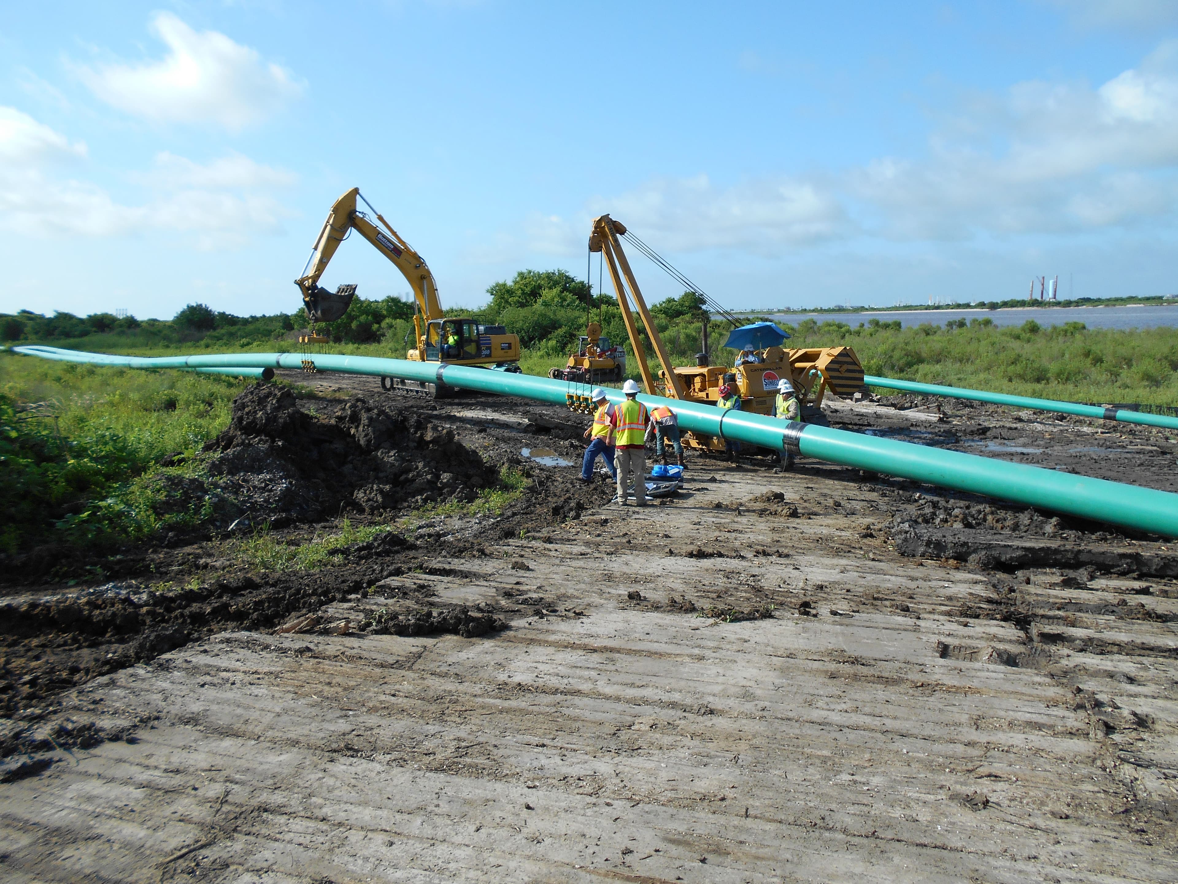 Cheniere LNG 24-Inch Direct Pipe Water Supply Line